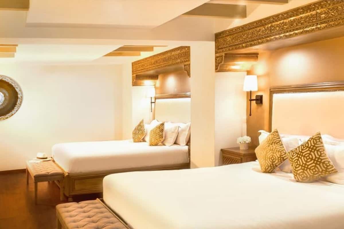 Presidential Double Room, Multiple Beds | In-room safe, laptop workspace, blackout curtains