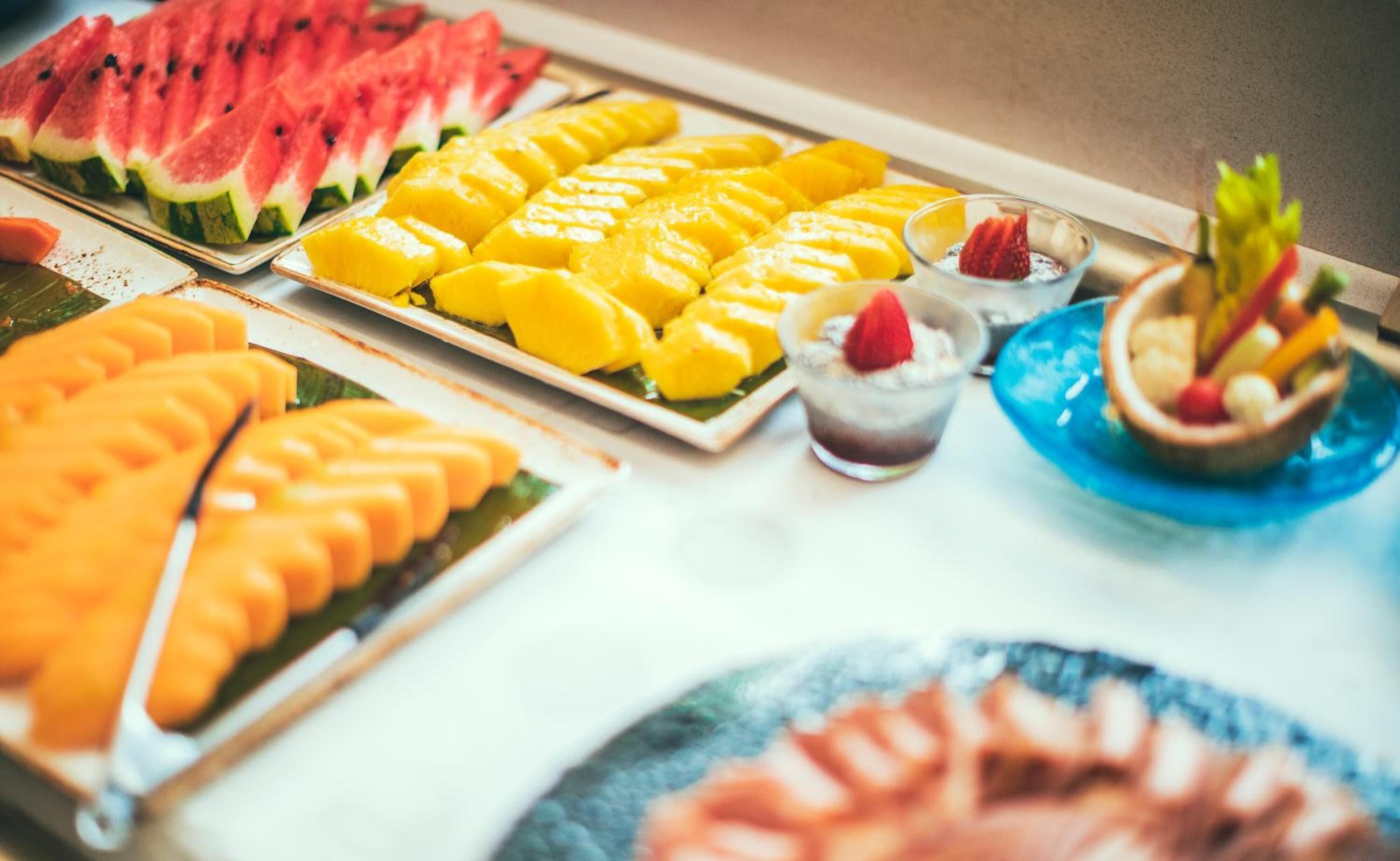 3 restaurants, breakfast, lunch, dinner served; mediterranean cuisine