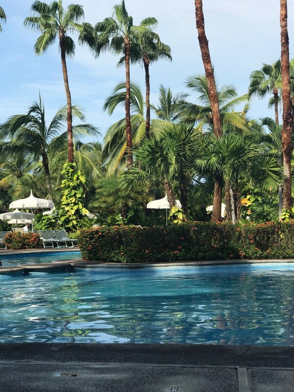 Outdoor pool, a heated pool - Spring Break Vacation  (Bahai de Banderas,)