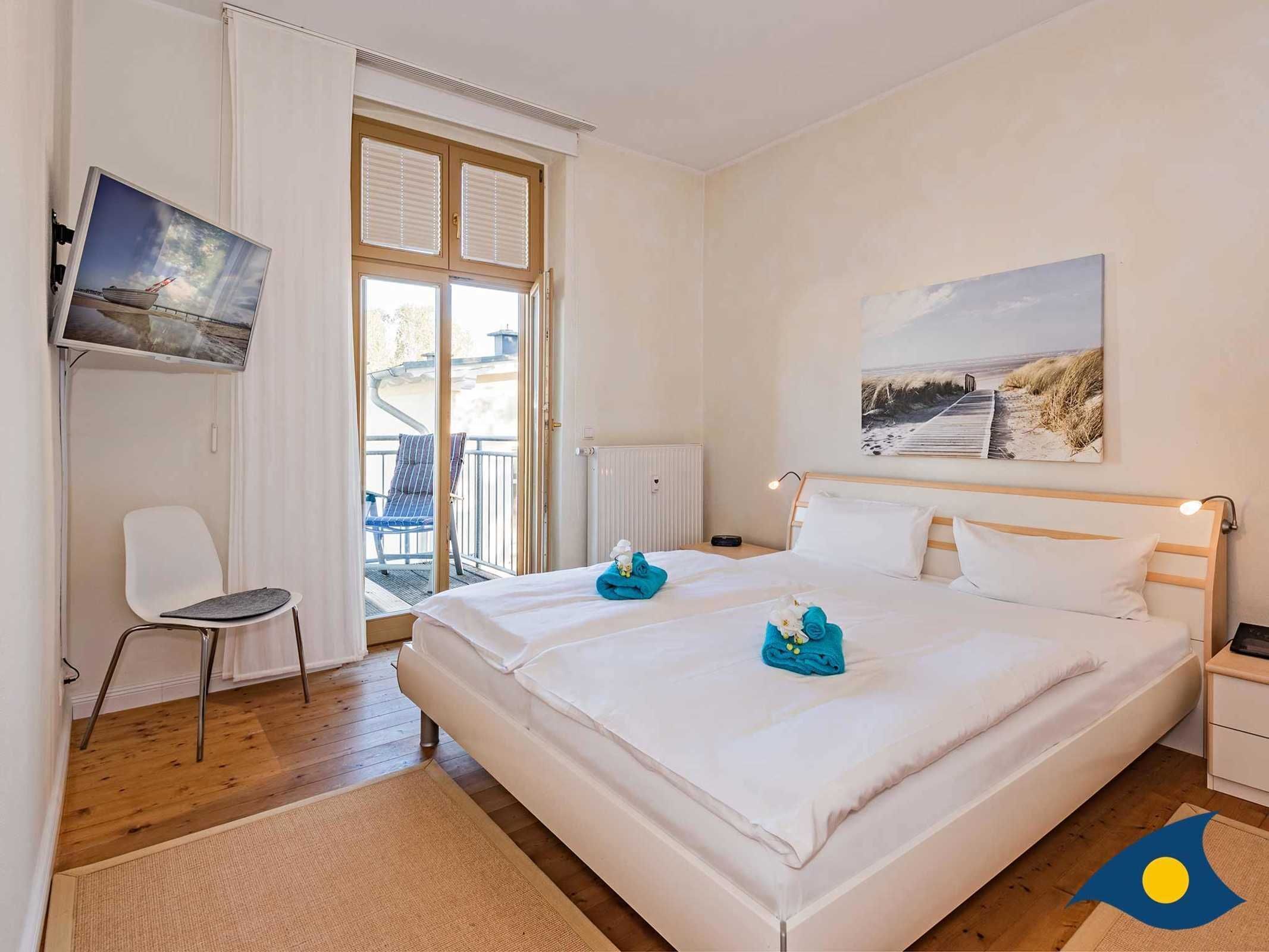2 Schlafzimmer, Reisekinderbett, WLAN, Bettwäsche