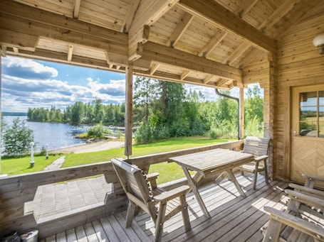 Outdoor dining. Mäntyranta by Interhome