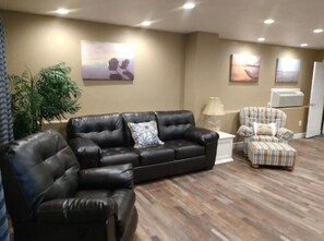 Smart TV, video games, DVD player