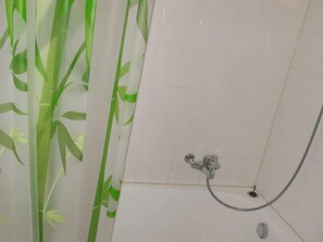 Hair dryer, towels