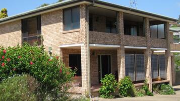 Fassade der Unterkunft