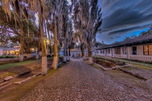 Front of property – evening/night