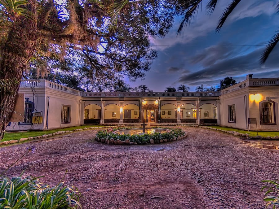 Voorkant van accommodatie