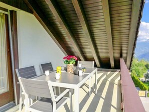 Outdoor dining - Victoria C 8 by Interhome (Crans-Montana)