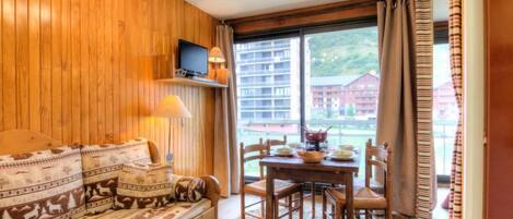 Televisie en een dvd-speler