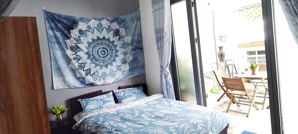 1 chambre, Wi-Fi gratuit, draps fournis