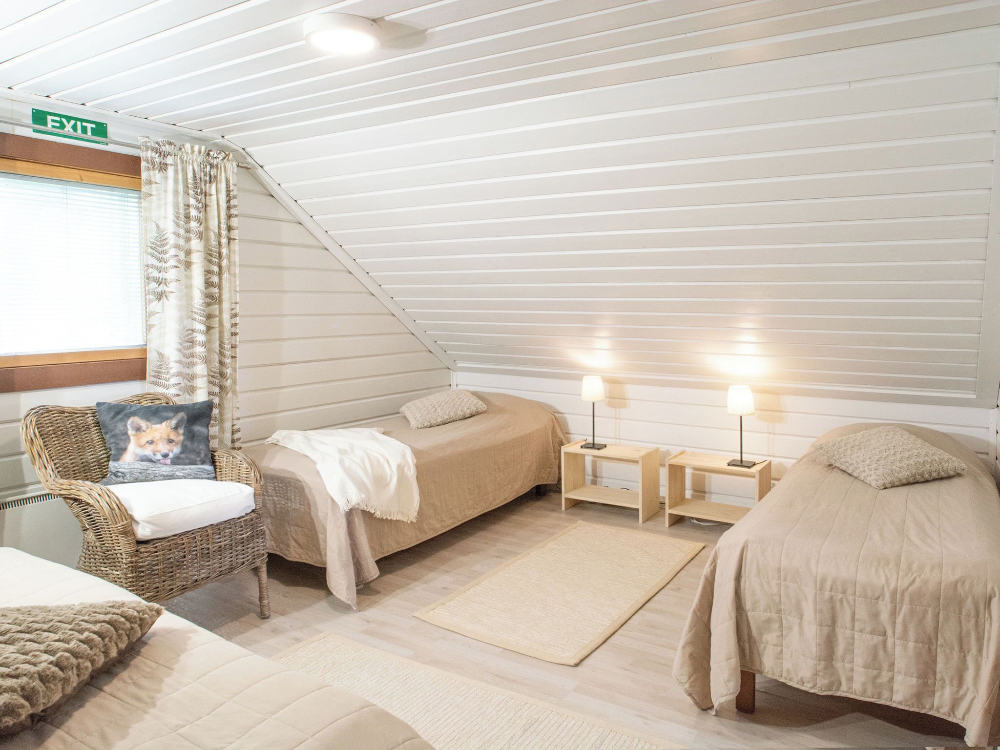 3 habitaciones y acceso a internet 