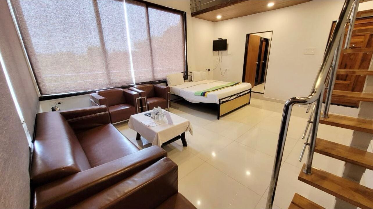 Double Duplex Room, Panoramic view | Hochwertige Bettwaren, Schreibtisch, schallisolierte Zimmer