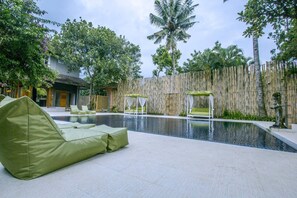 Pool - Villa 6# 1BR Stunning Villa w/ Public pool at downtown Ubud (Ubud)