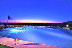 Outdoor pool, a rooftop pool, sun loungers - Jaz Crown Jewel Nile Cruise - Every Saturday from Luxor for 07 & 04 Nights - Every Wednesday From Aswan for 03 Nights (Luxor)