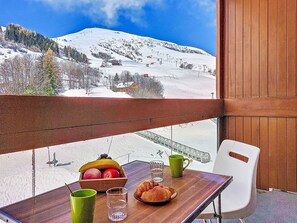 Outdoor dining - Vostok Zodiaque by Interhome (Le Corbier)
