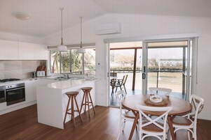 Two Bedroom Waterfront Villa | Premium bedding, pillowtop beds, iron/ironing board, free WiFi