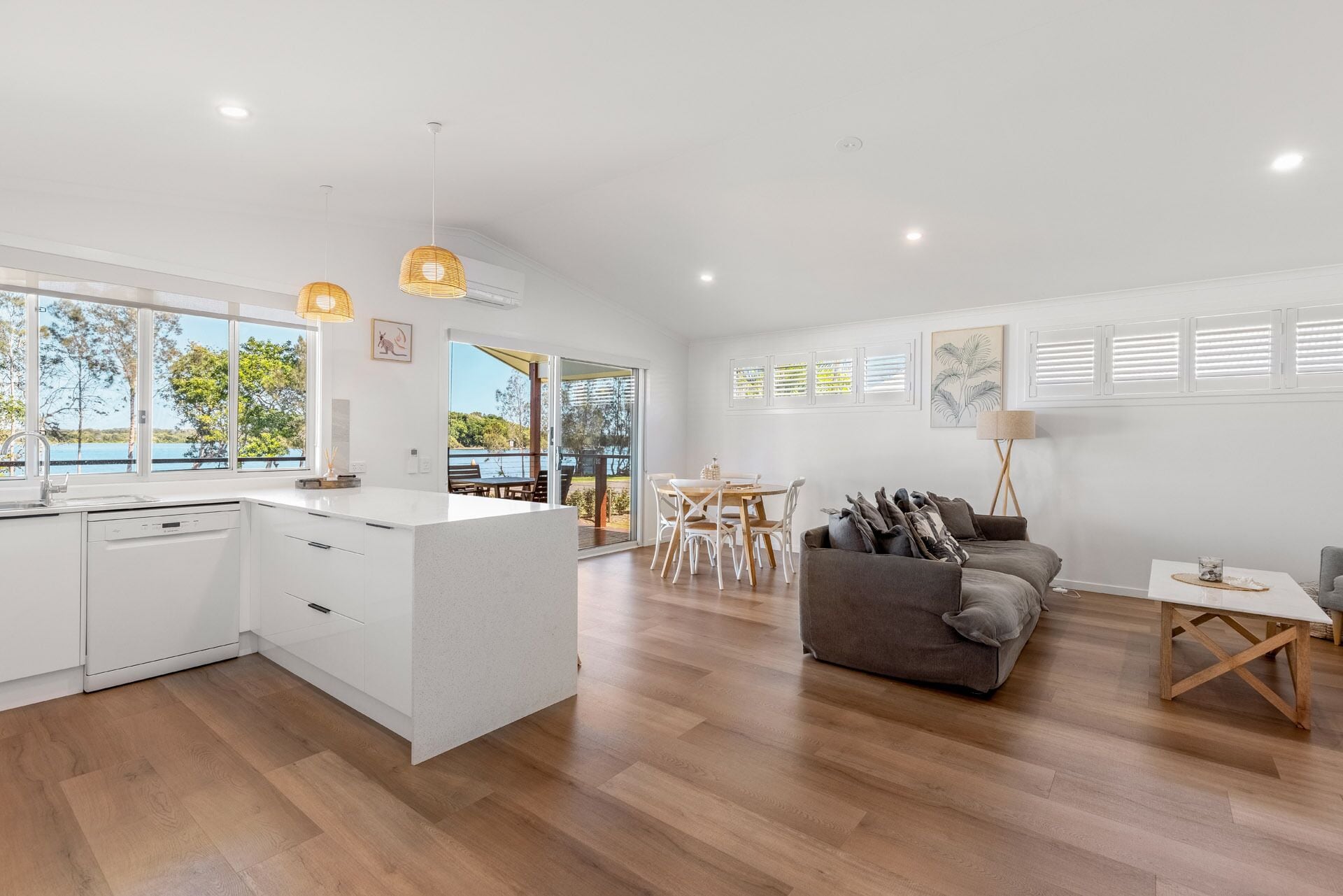 easy accessible three bedroom villa | living area | 42-inch smart tv with digital channels, tv