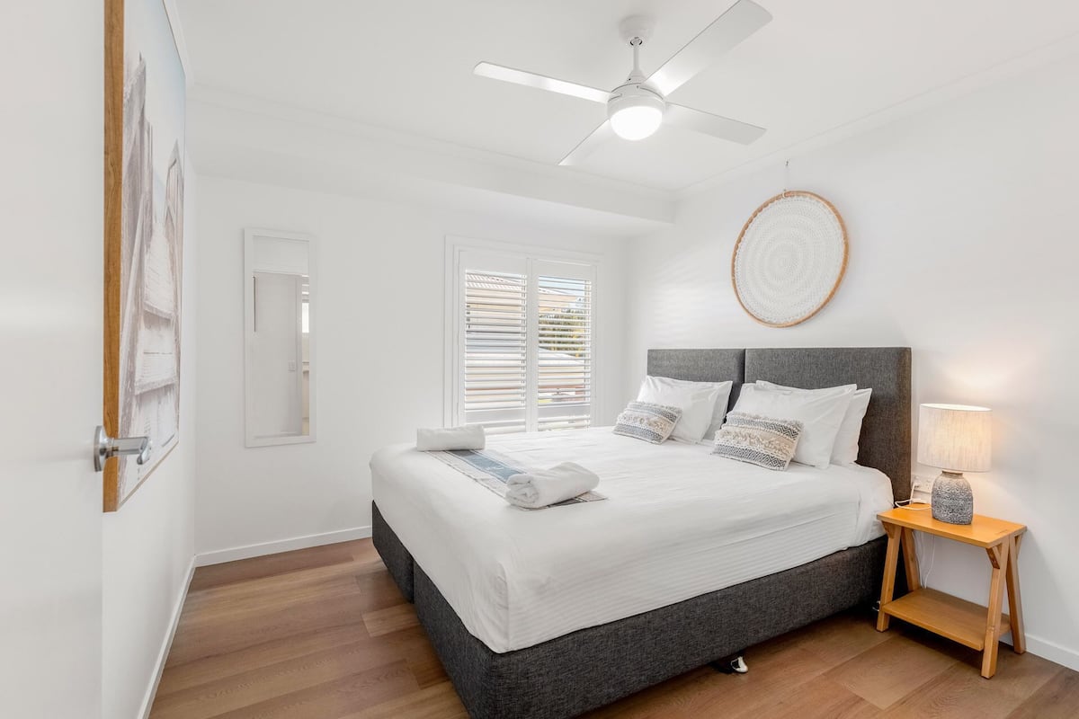 Premium bedding, pillow-top beds, iron/ironing board, free WiFi