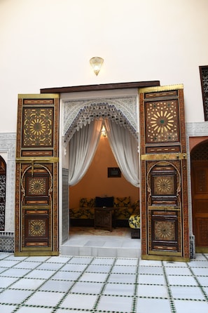 Double Room (Fez) | Terrace/patio - Riad Dar Alkatib (Meknes)