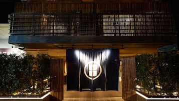 Front of property - evening/night