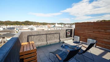Deluxe Twin Room, Non Smoking | Terrace/patio