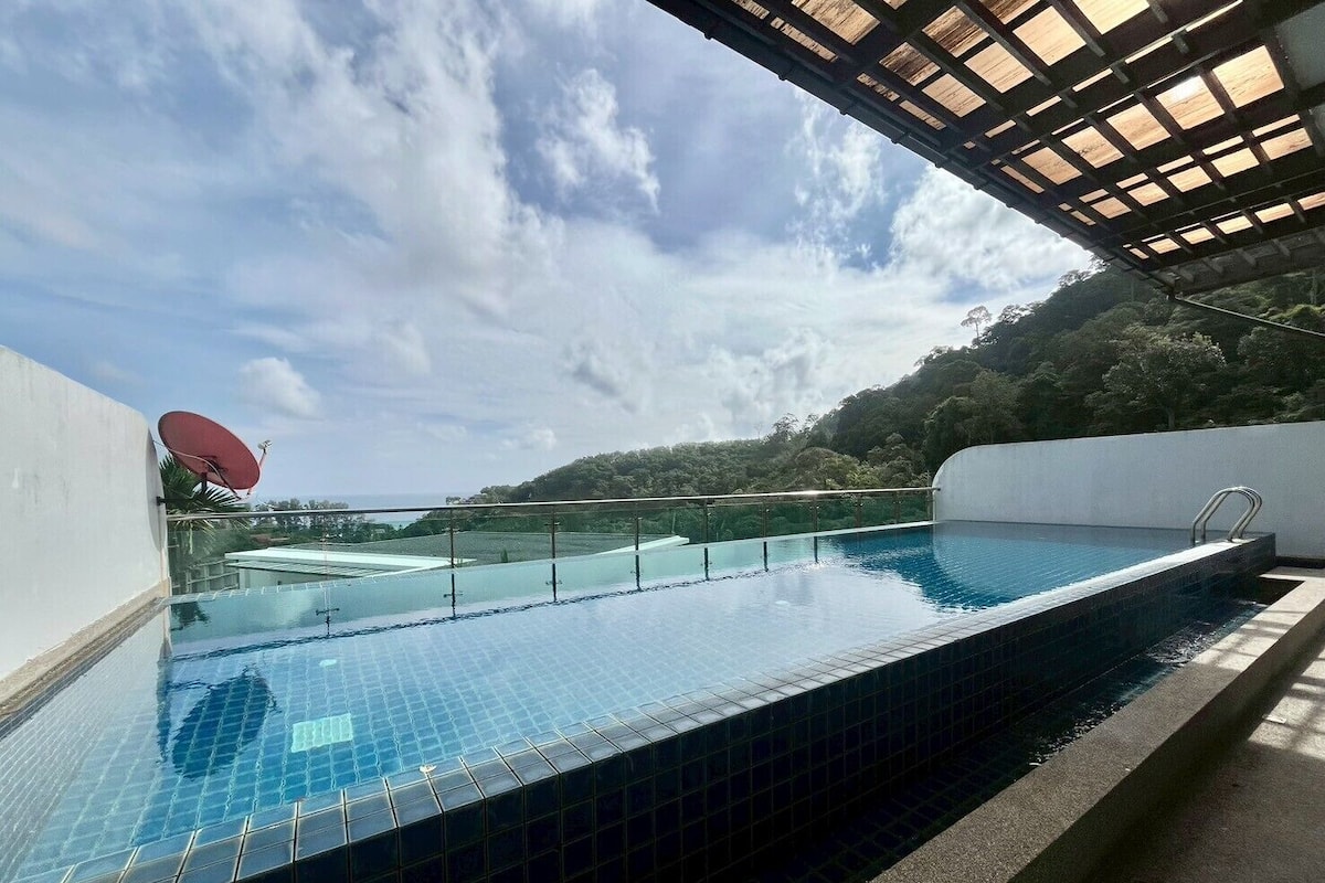 Family Penthouse, 3 Bedrooms, Sea View | Terrace/patio