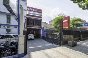 Fassade der Unterkunft