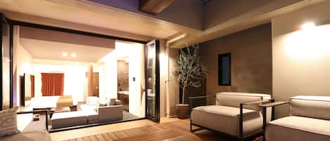 Terrasse sur le toit