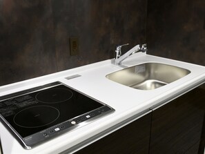 Chambre Majestueuse avec lits jumeaux, 2 lits doubles, non-fumeur | Coin cuisine privé