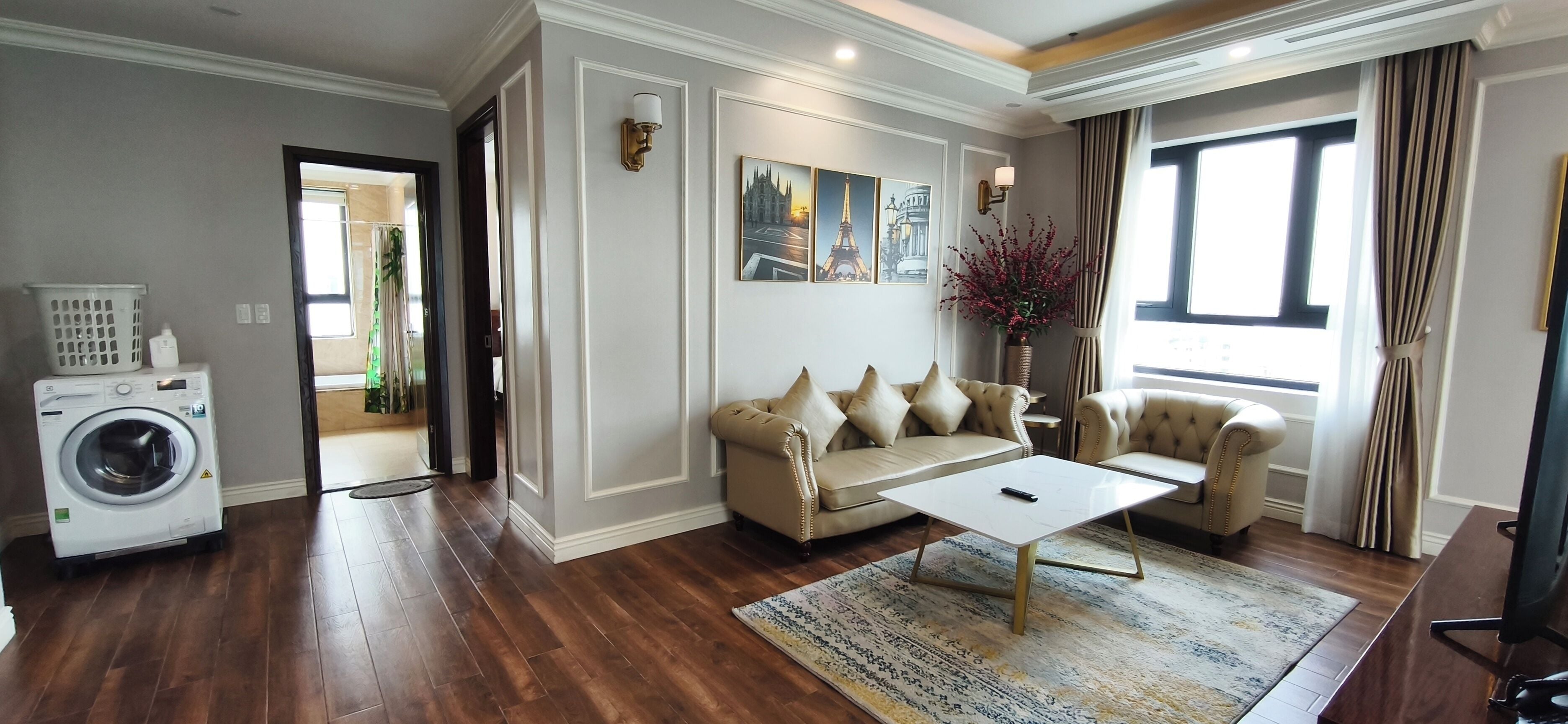 行政公寓, 1 间卧室 | 迷你吧、办公桌、隔音、熨斗/熨衣板