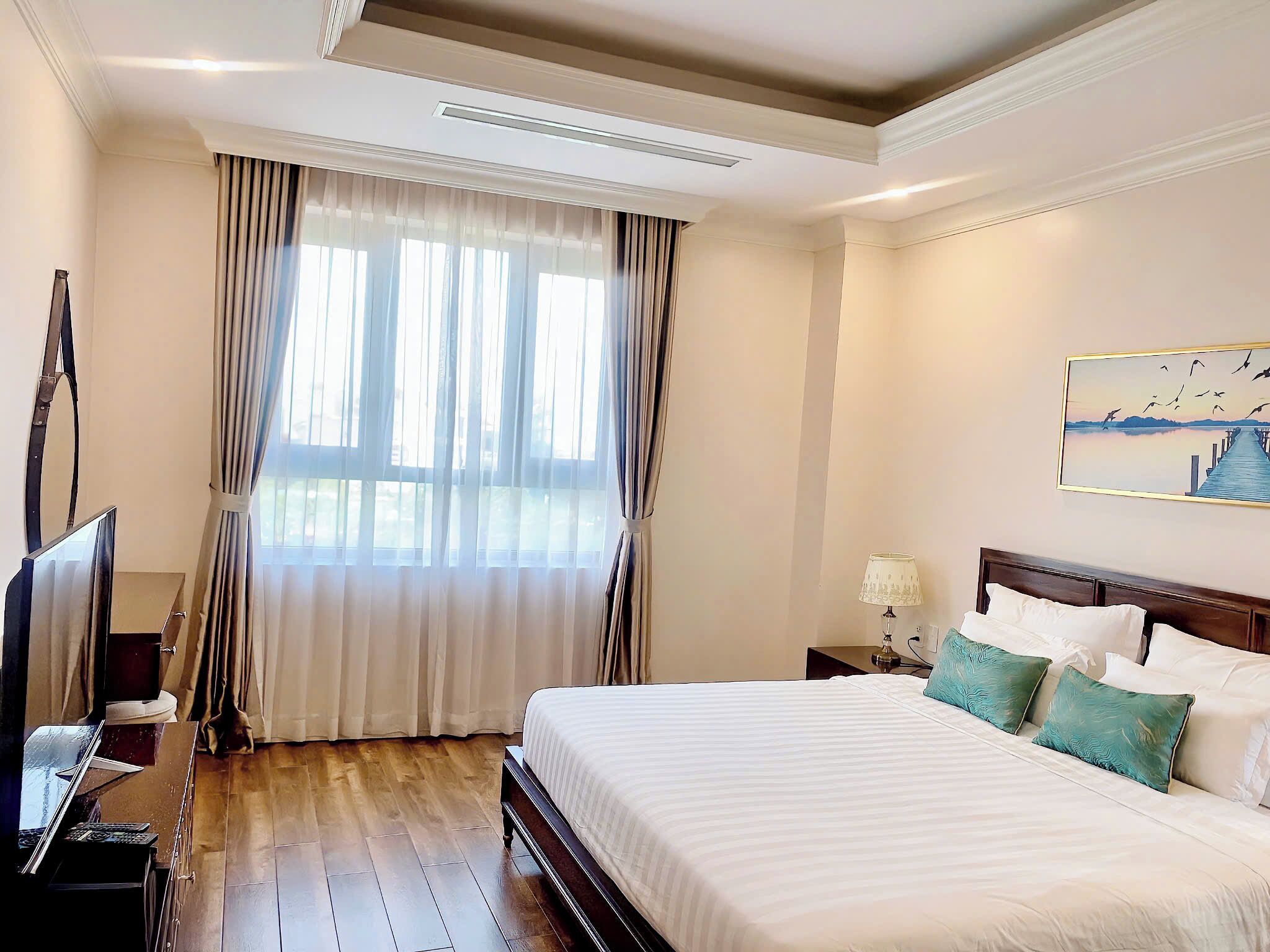 Departamento estándar, 2 habitaciones | Minibar, escritorio, insonorización y tabla de planchar con plancha 