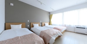 Apartemen (Ske93-1) | Meja kerja, setrika/meja setrika, Wi-Fi gratis, dan seprai linen