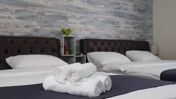 Perhesviitti, 1 makuuhuone | Allergiatestatut vuodevaatteet, pimennysverhot, silitysrauta/-lauta