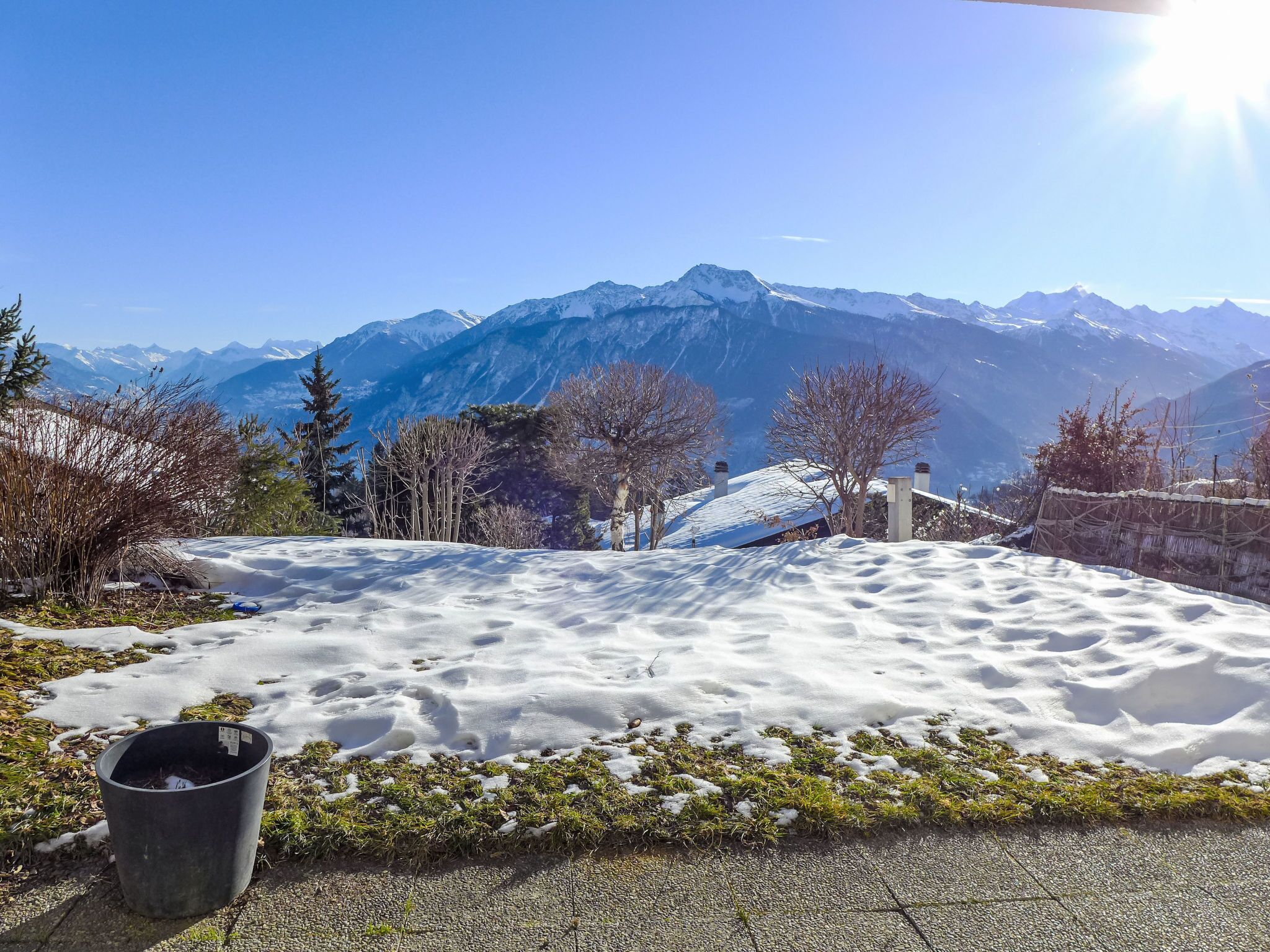 Enceinte de l’hébergement