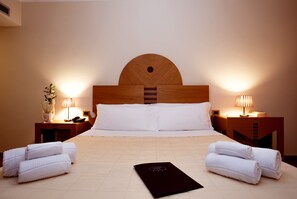 Deluxe-Doppelzimmer | 1 Schlafzimmer, italienische BettbezĂŒge von Frette
