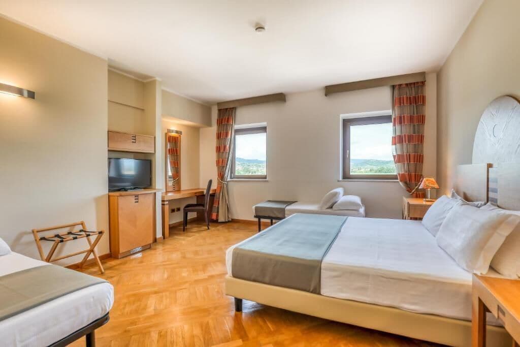 Chambre Familiale | Draps italiens Frette, literie de qualité supérieure