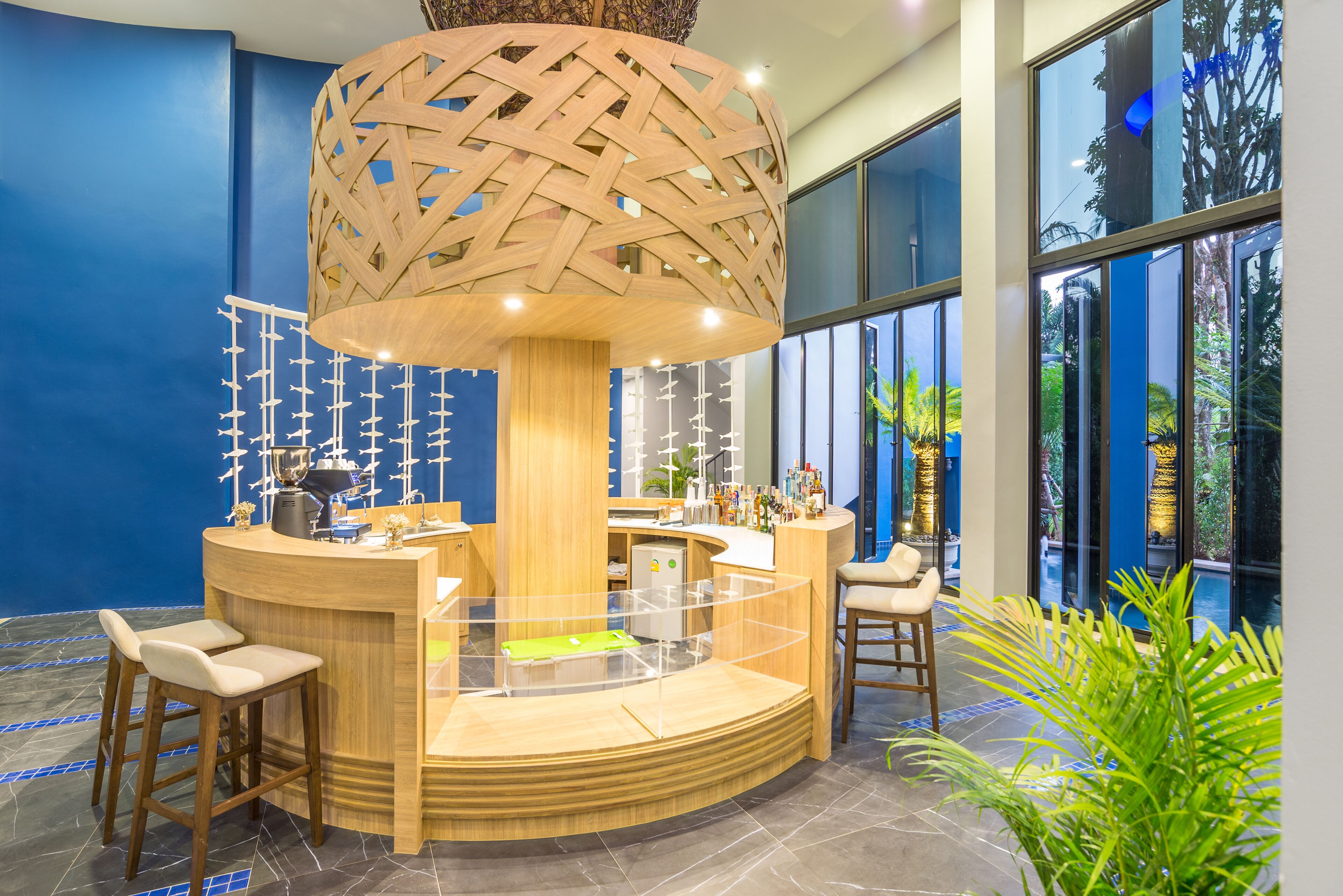 ocean views, open daily