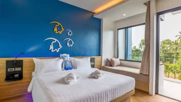 Sea Tales Terrace | Coffres-forts dans les chambres, bureau, rideaux occultants