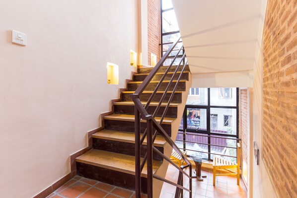 Staircase - Team Yala Inn (Lalitpur)