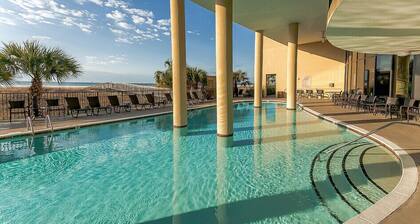 Holiday Isle 404 - Gulf Front Condo mit Pools und Tennisplatz