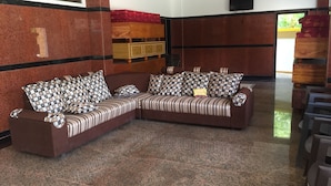 Sitteområde i lobbyen