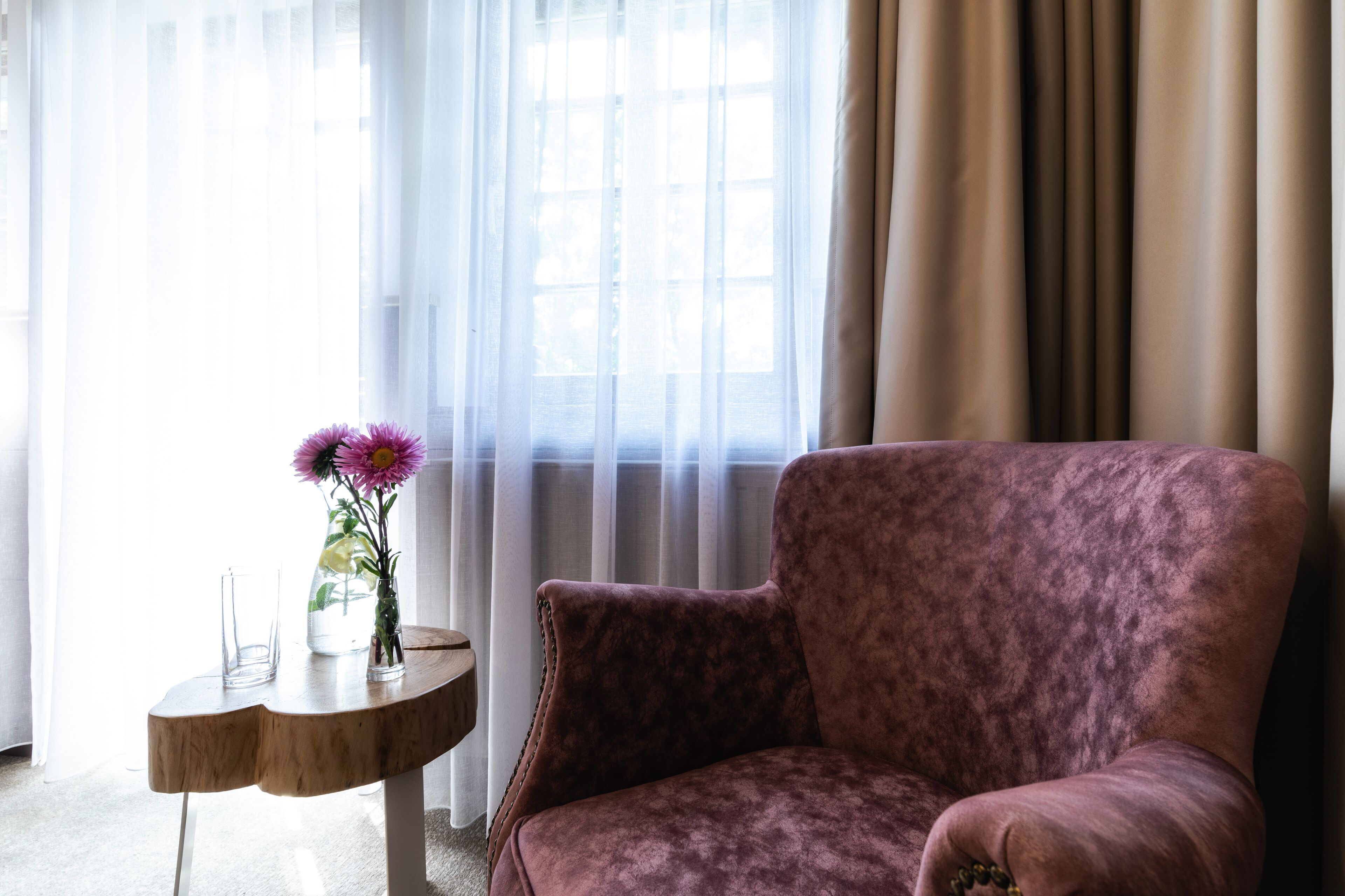 double or twin room | living area | 32-inch flat-screen tv with satellite channels, tv