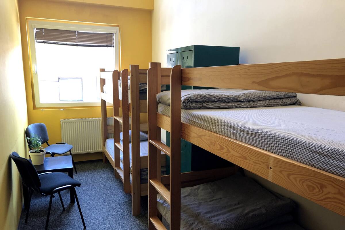 Shared Dormitory, Women only, Shared Bathroom (4 beds) | Iron/ironing board (on request), WiFi (free), bed sheets