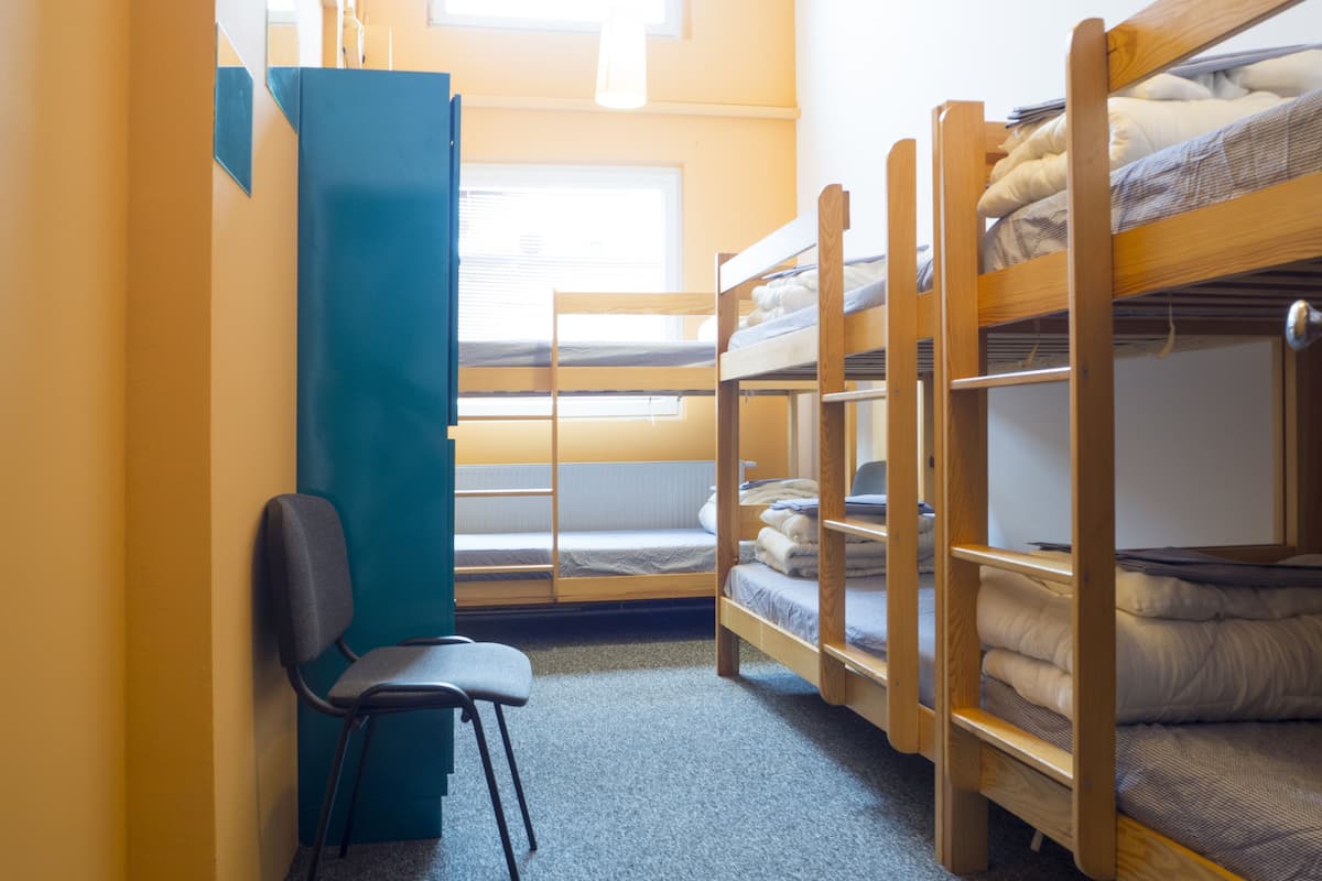 Fælles sovesal - mænd/kvinder - fælles badeværelse (6 beds) | Strygejern/strygebræt, gratis Wi-Fi, sengetøj