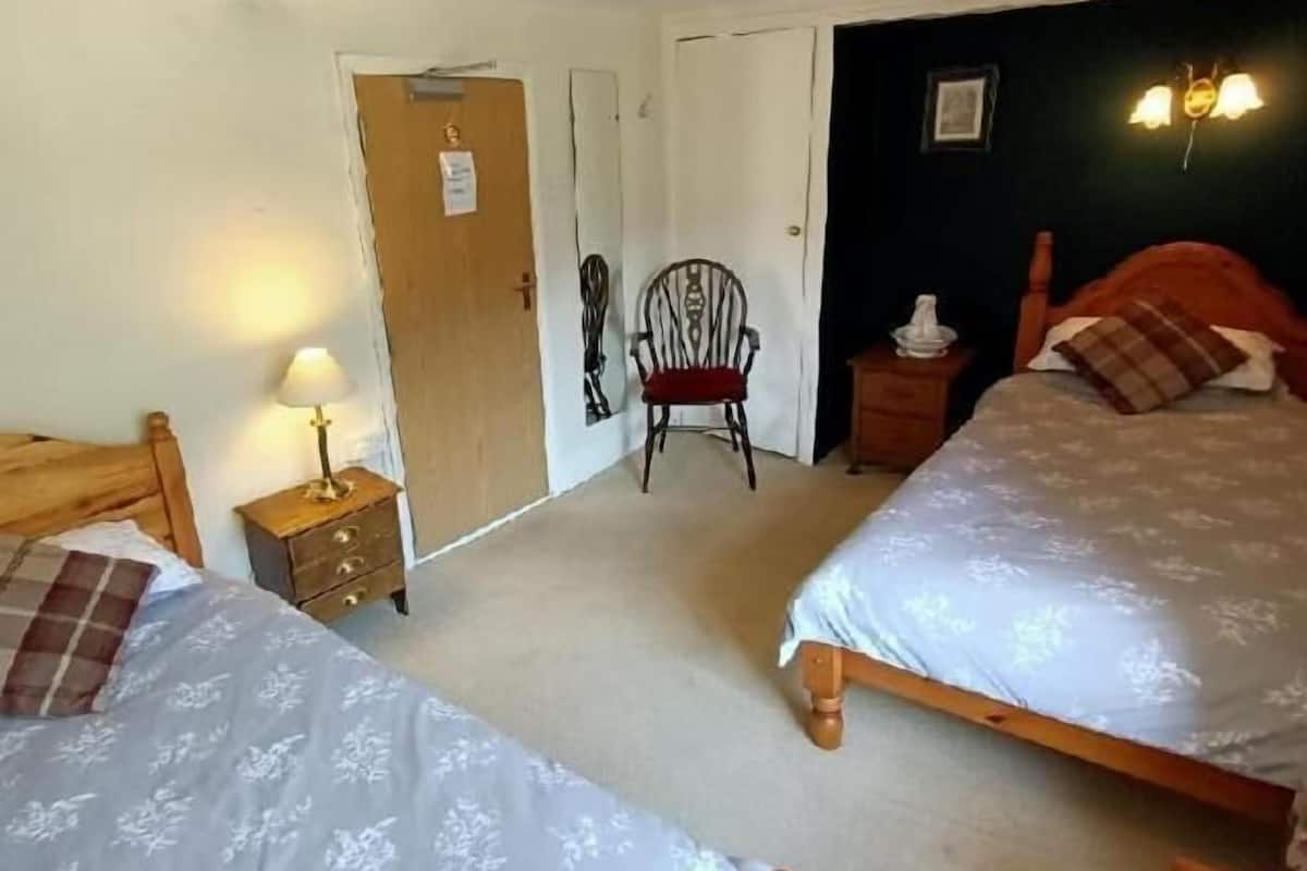 individually decorated, individually furnished, iron/ironing board