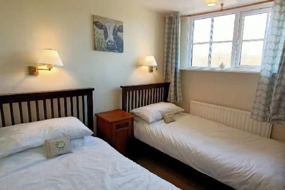 individually decorated, individually furnished, iron/ironing board