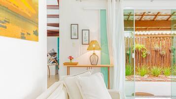 Basic Chalet | Living area | 38-inch LCD TV with cable channels, TV