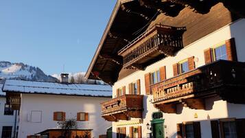 Fassade der Unterkunft