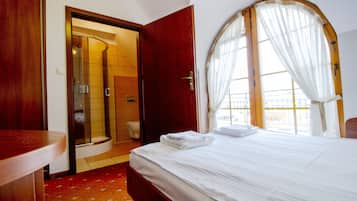 Double or Twin Room | Bathroom | Shower, free toiletries, hair dryer, towels