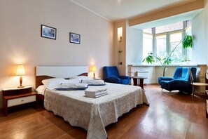 Apartamento | 1 quarto, ferros/tábuas de passar roupa, Wi-Fi de cortesia