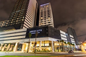Front of property – evening/night